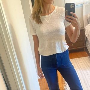 Marc by Marc Jacobs white linen T-Shirt size Small